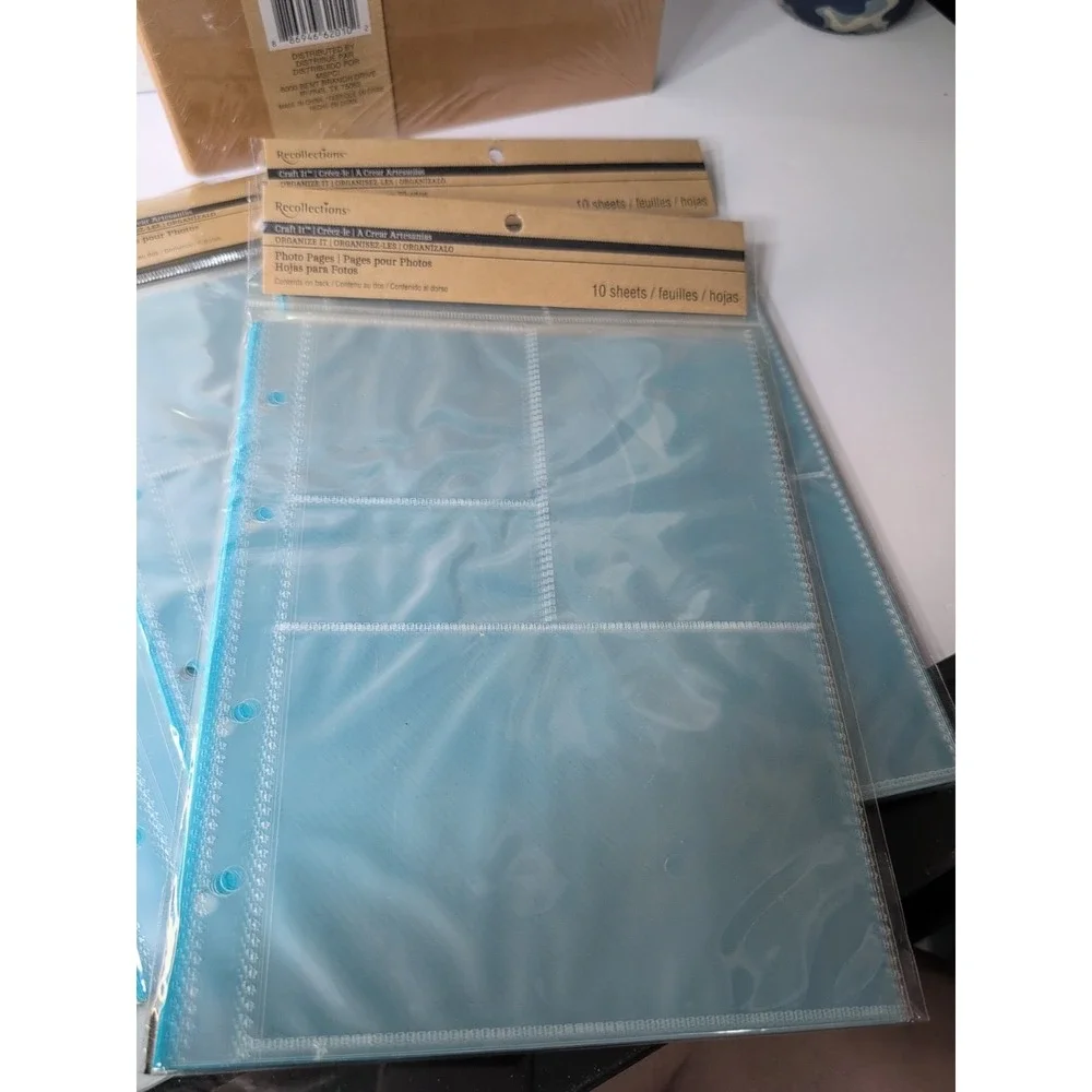 Recollections 4-Ring Binders Lot of 2‎ Albums With Photo Pages